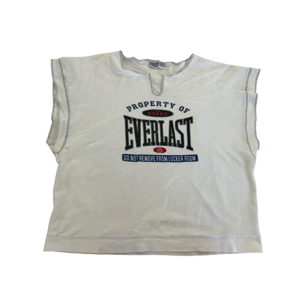 RARE VTG Everlast The Bronx Do Not Remove From Locker Room Boxing Shirt Men 2XL
